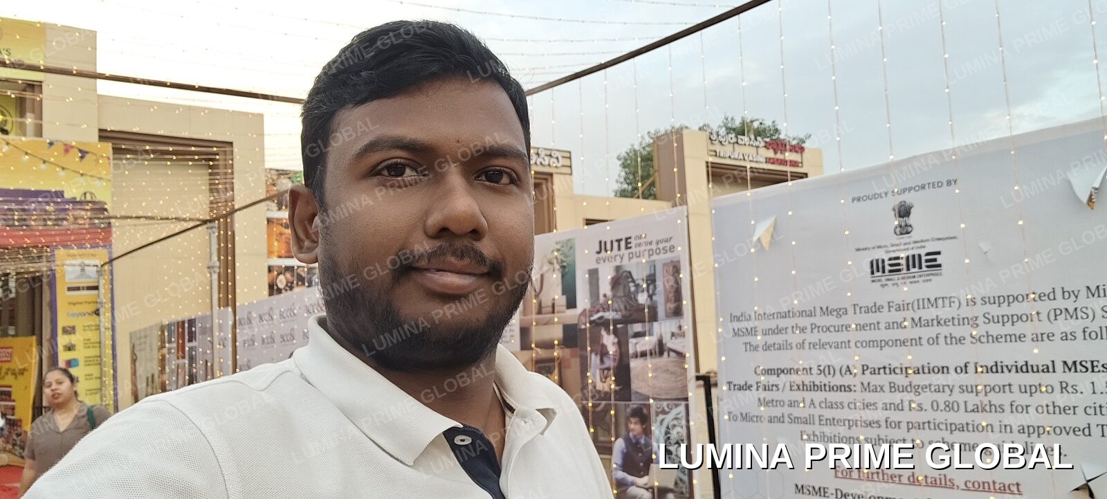 On the ground at the India International Mega Trade Fair, Bengaluru